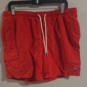 Tommy Bahama Red Swim Trunks